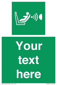 Custom safe condition child seat presence orientation detection system